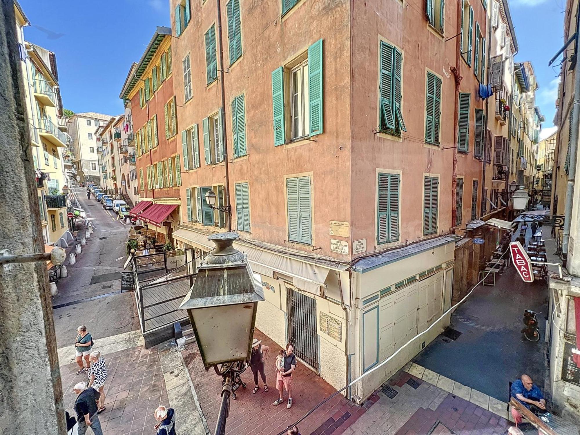Charming Appartment Old City Nizza Exterior foto